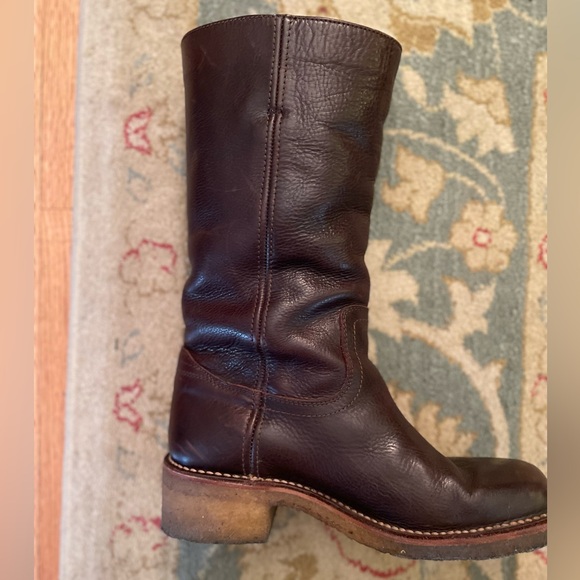 Frye Campus Boot 12R Dark Brown vintage size 9 - Picture 3 of 16